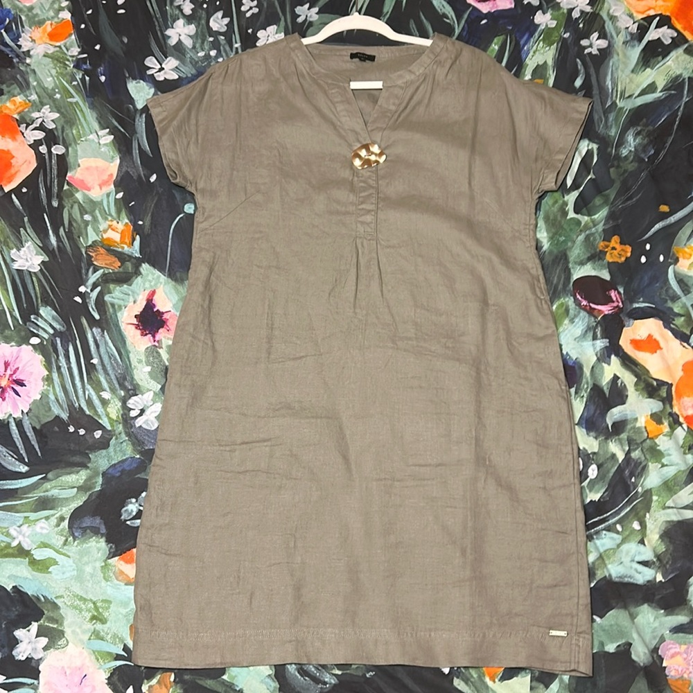 NEW Solar  linen women’s dress - size 4-6